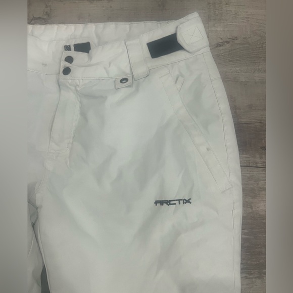White Snowboarding Pants - Picture 2 of 4